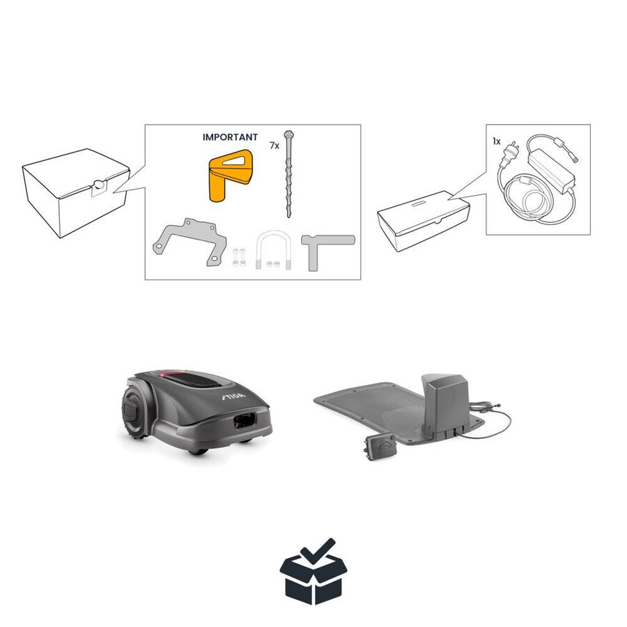 automatic robot lawn mower - a 4