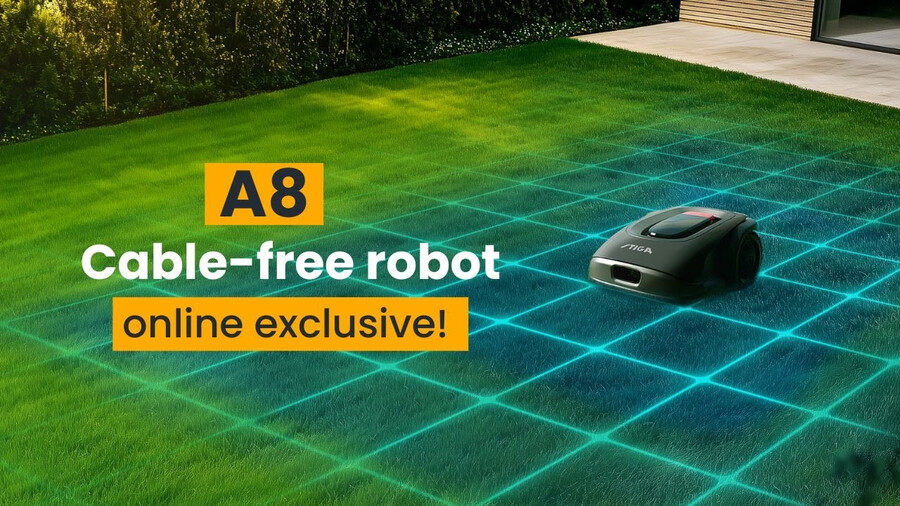 automatic robot lawn mower - a 8