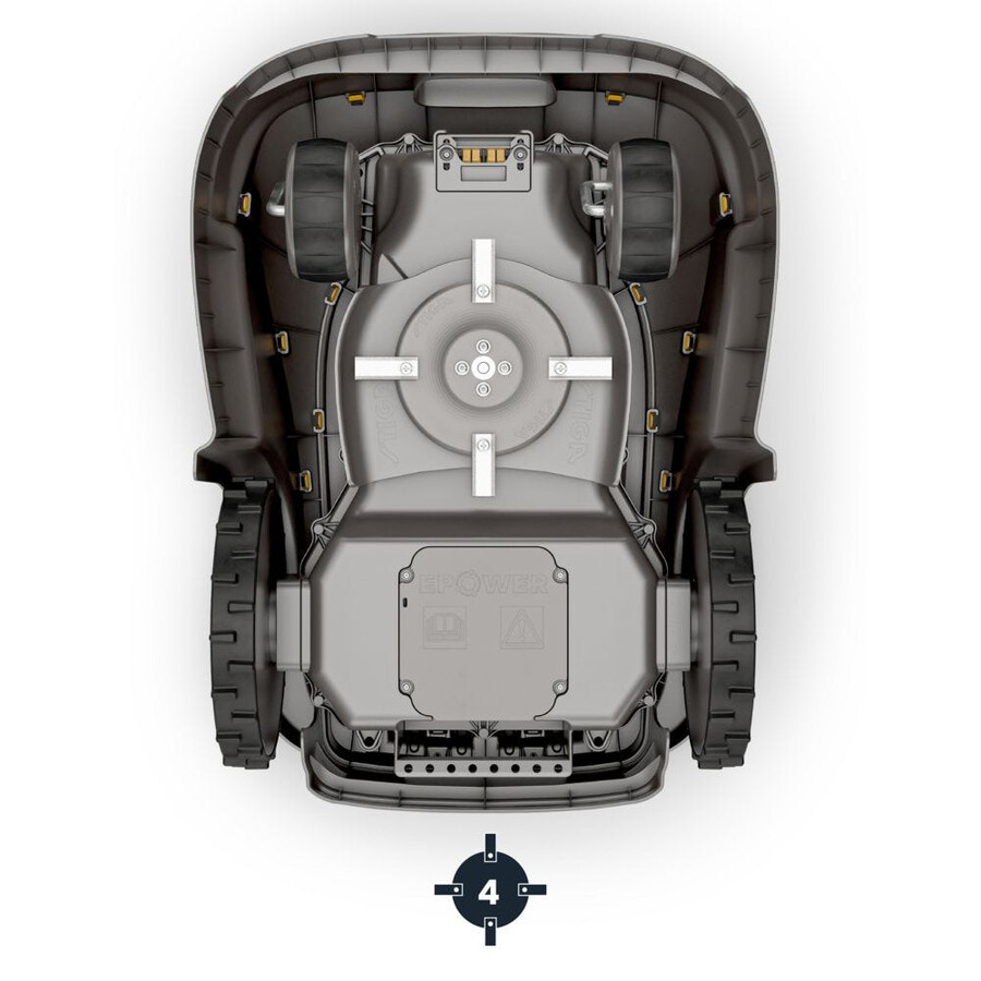 automatic robot lawn mower - a 1500