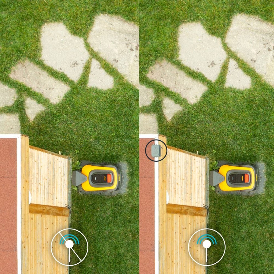 automatic robot lawn mower - a 1500