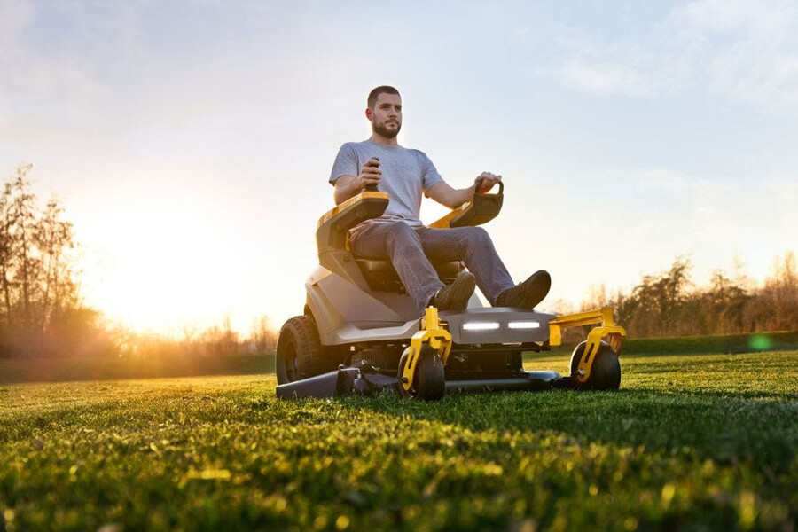 battery axial mower - gyro 700e