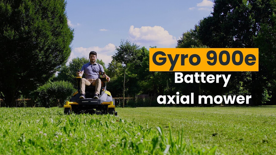 battery axial mower - gyro 700e