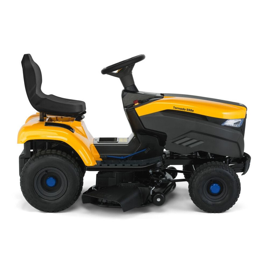 battery garden tractor - tornado 598e
