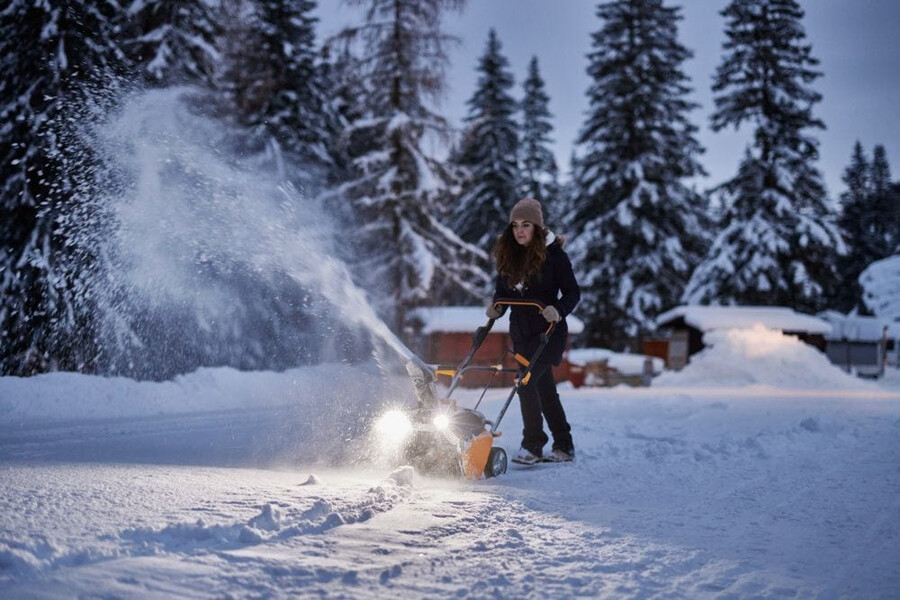 battery snow blower - st 700e kit
