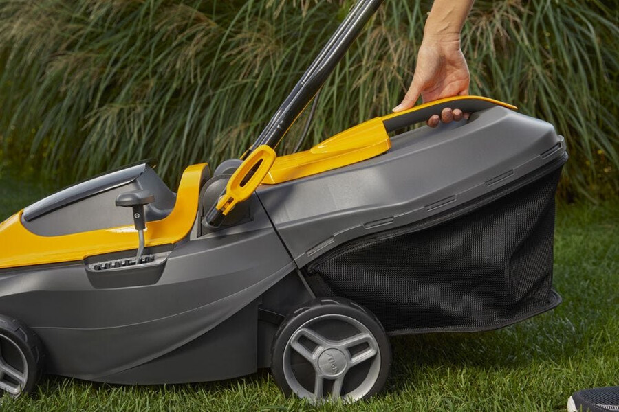 cordless lawn mower - collector 136e kit