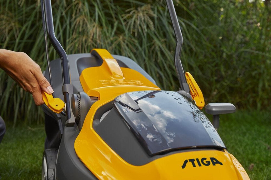 cordless lawn mower - collector 136e kit