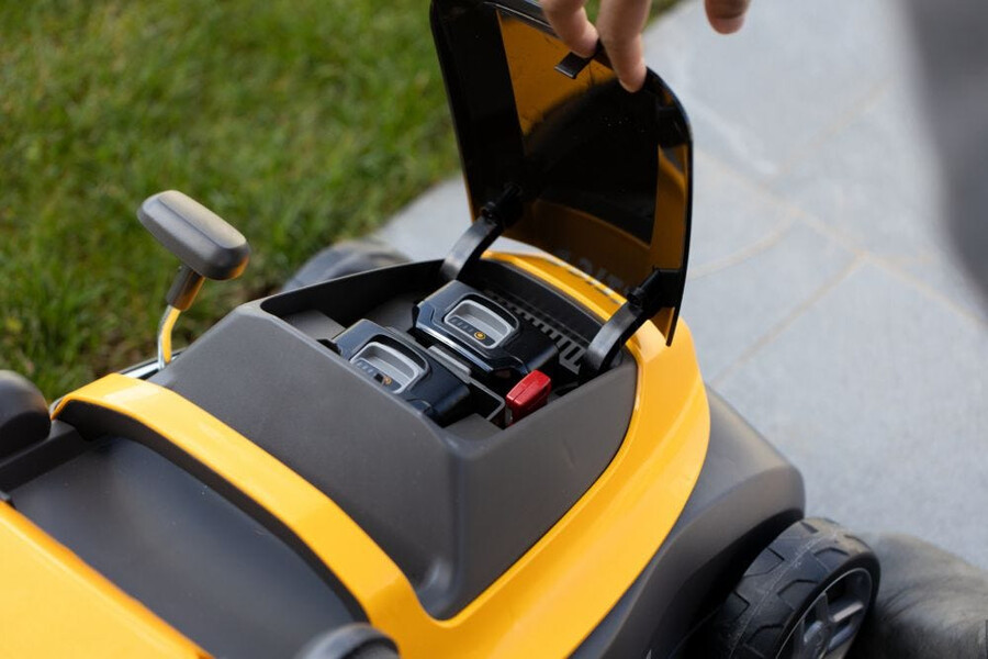 cordless lawn mower - collector 136e kit