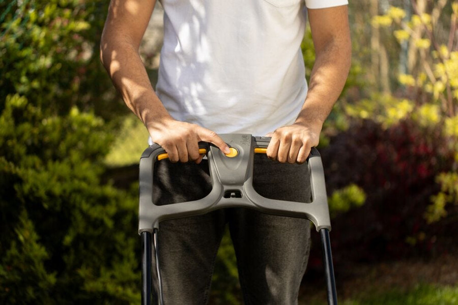 cordless lawn mower - combi 340e kit