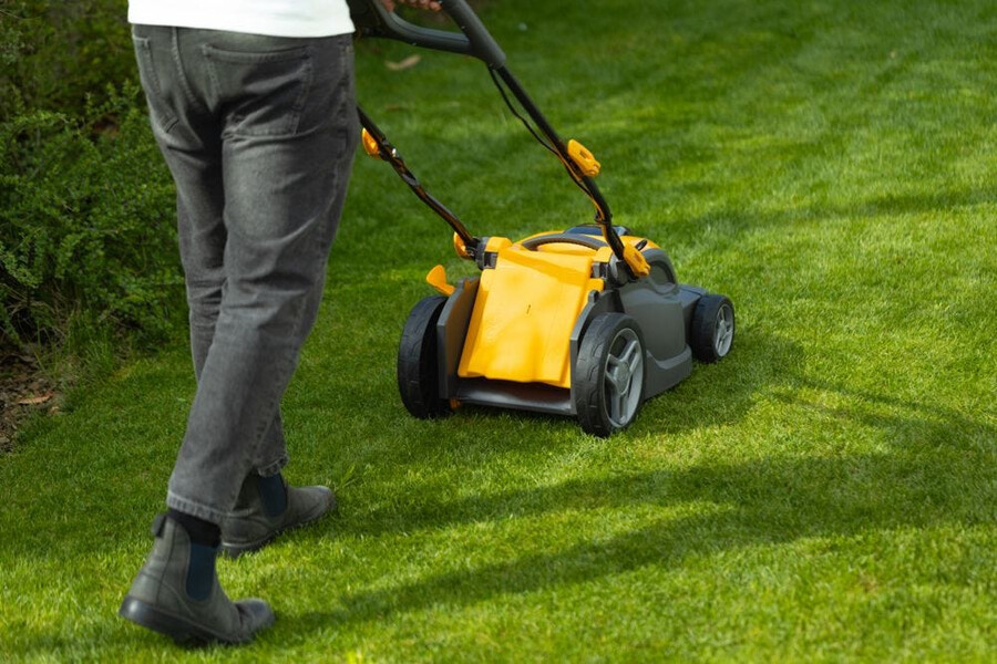cordless lawn mower - combi 340e kit