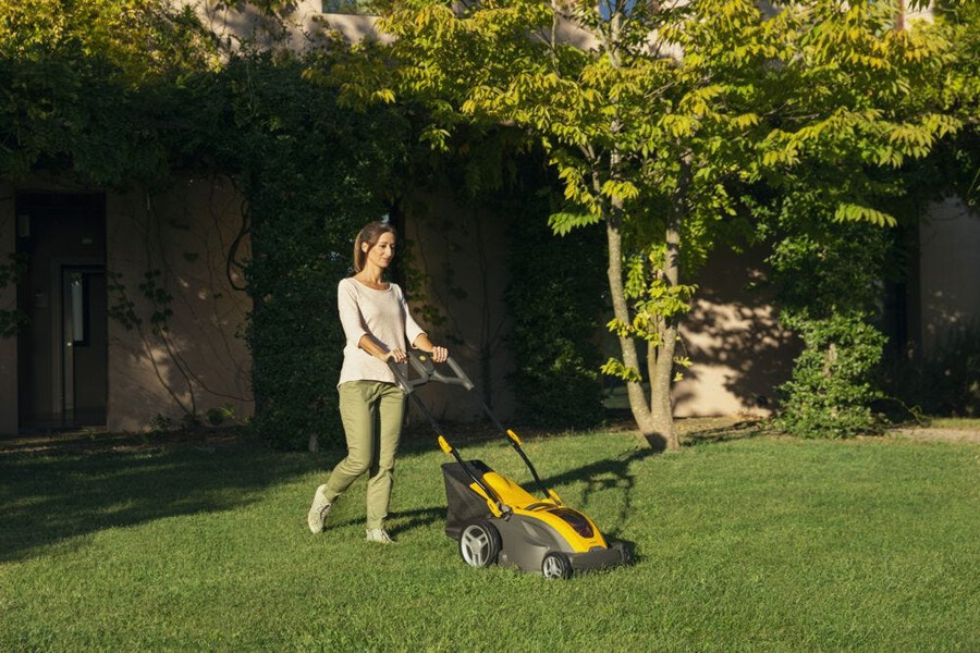 cordless lawn mower - combi 340e kit