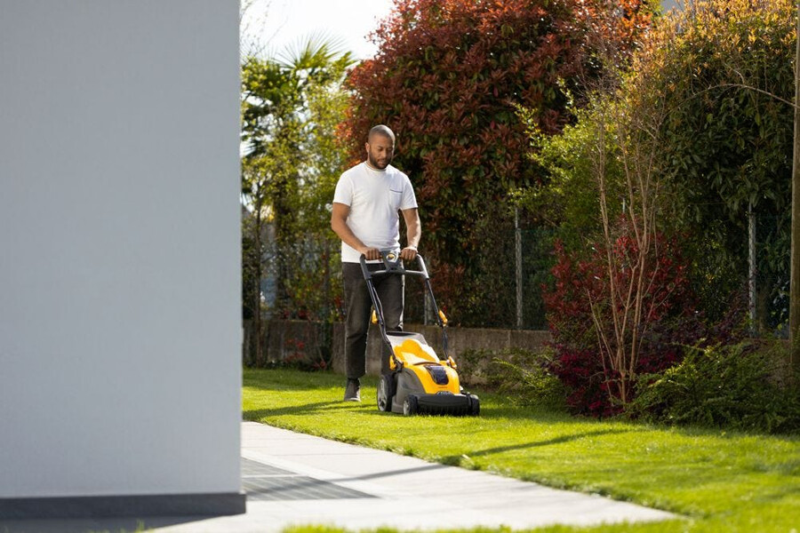 cordless lawn mower - combi 340e kit