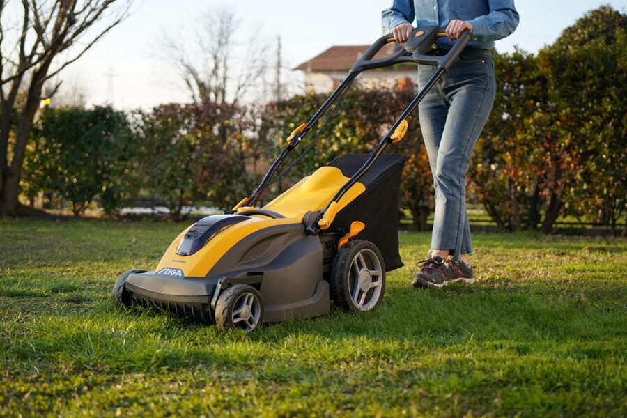 cordless lawn mower - combi 344e kit