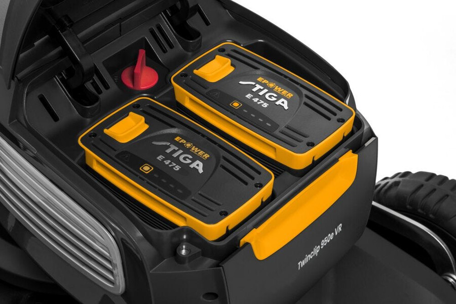 cordless lawn mower - twinclip 950e vr kit