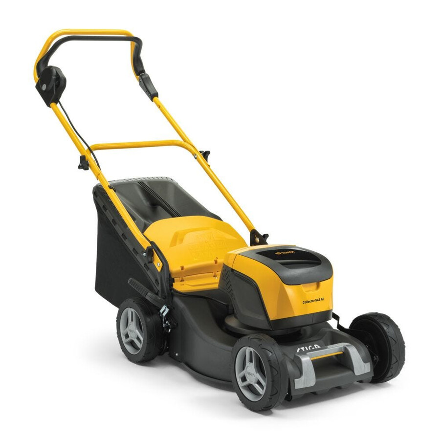 cordless lawn mower - collector 543 ae kit