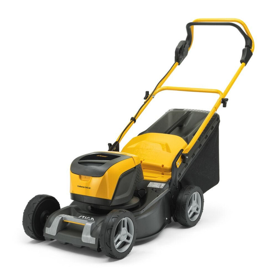 cordless lawn mower - collector 543 ae kit