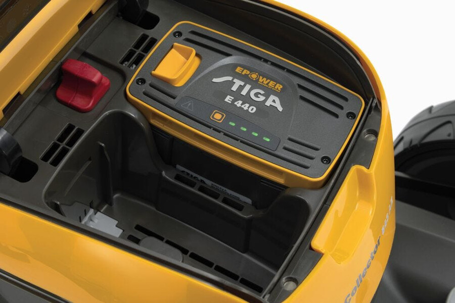 cordless lawn mower - collector 543 ae kit