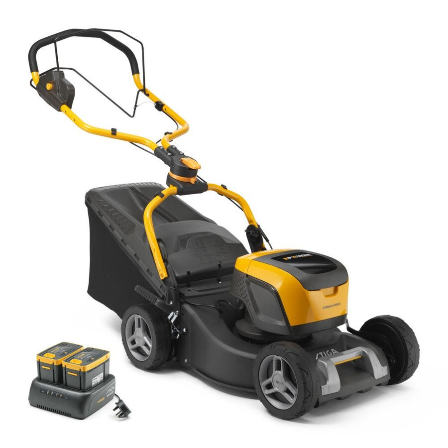 cordless lawn mower - collector 543e s kit