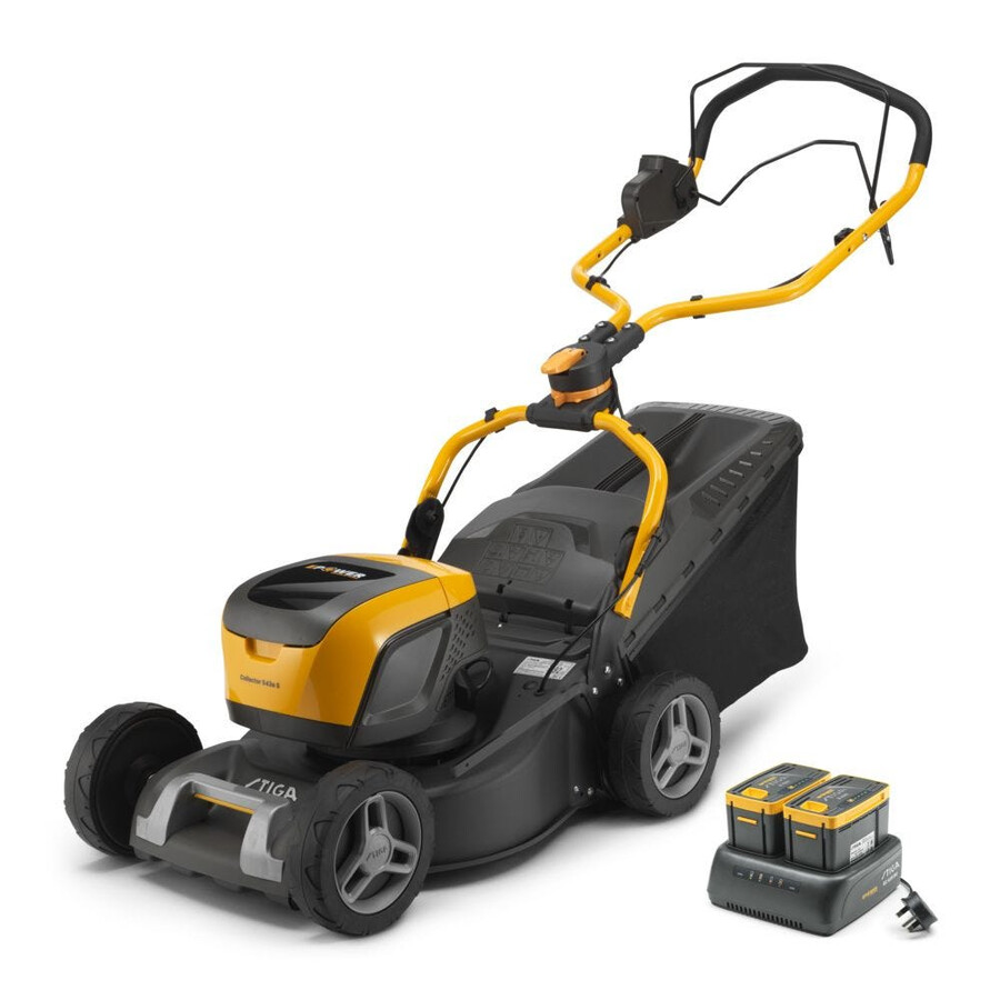 cordless lawn mower - collector 543e s kit