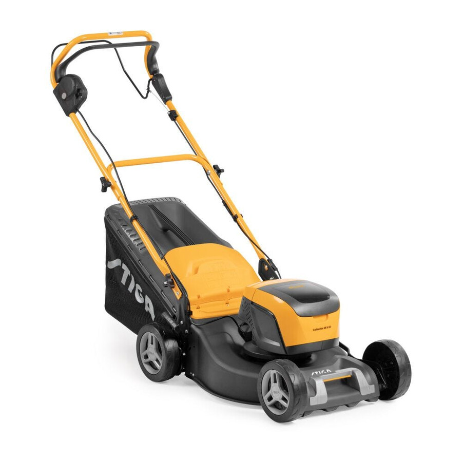 cordless lawn mower - collector 48 s ae kit