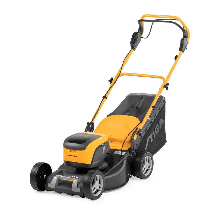 cordless lawn mower - collector 48 s ae kit
