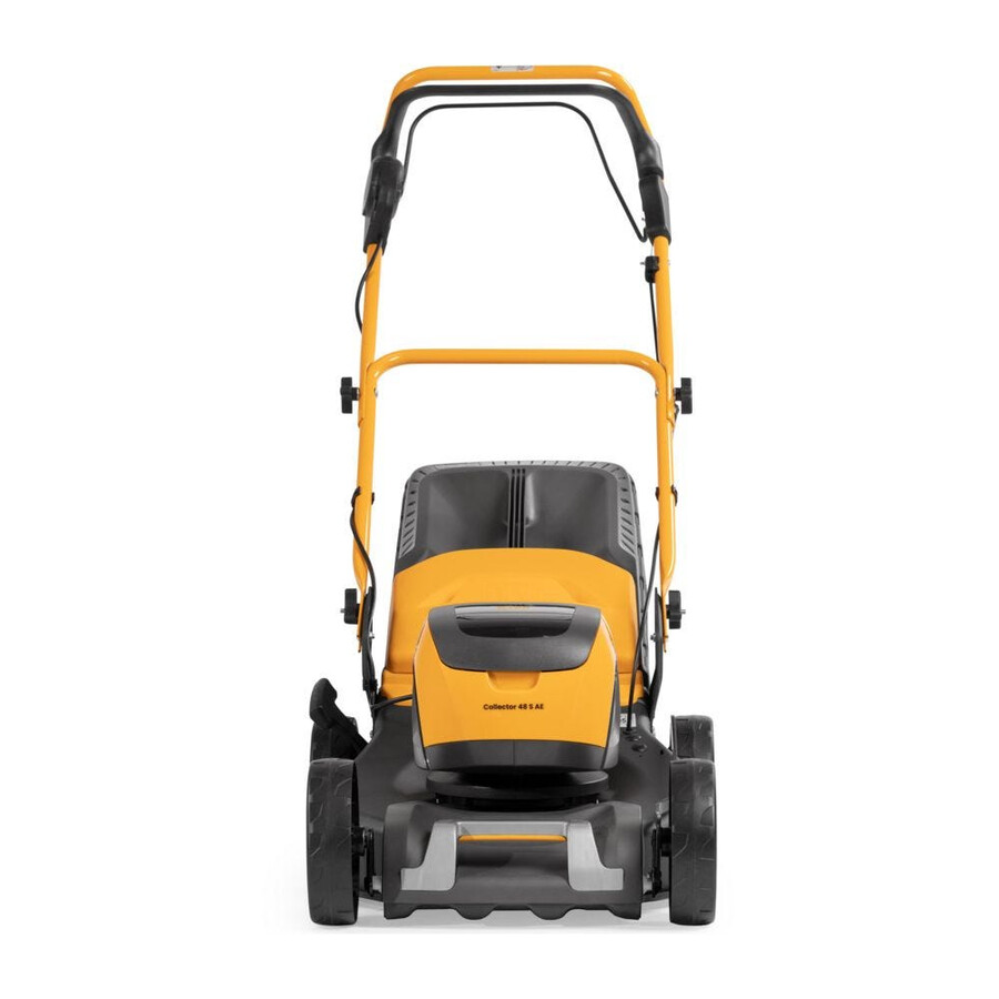 cordless lawn mower - collector 48 s ae kit