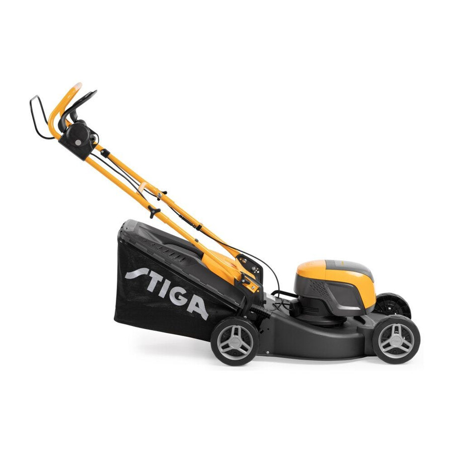 cordless lawn mower - collector 48 s ae kit