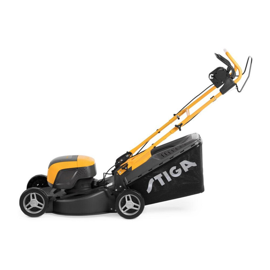 cordless lawn mower - collector 48 s ae kit