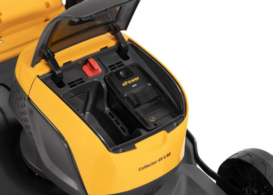 cordless lawn mower - collector 48 s ae kit