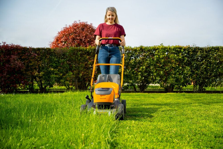 cordless lawn mower - collector 48 s ae kit