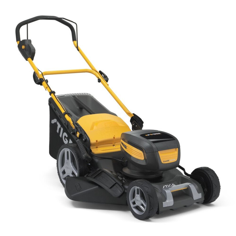 cordless lawn mower - combi 748 q ae