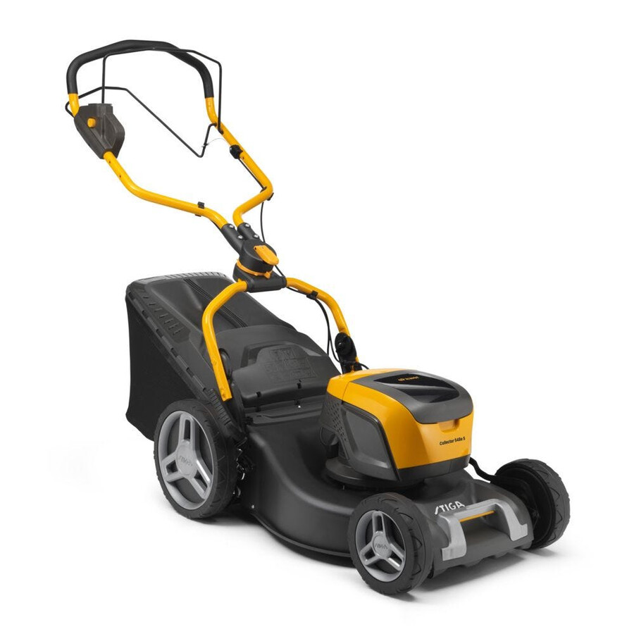 cordless lawn mower - collector 548e s kit