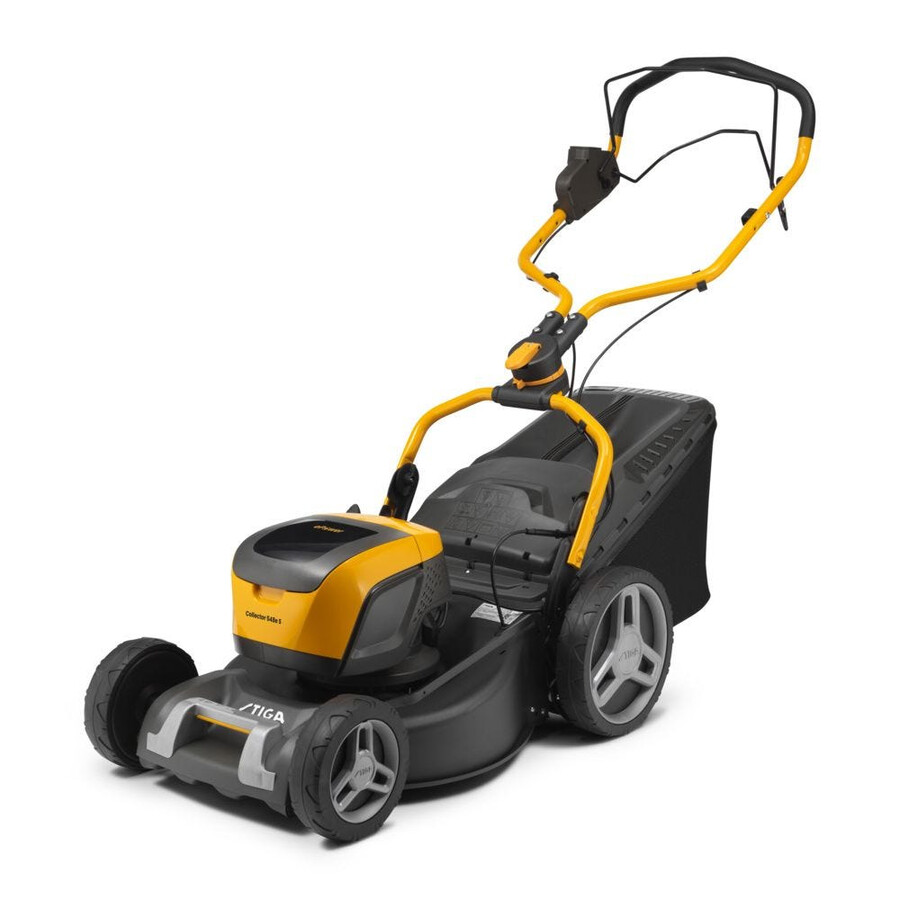 cordless lawn mower - collector 548e s kit