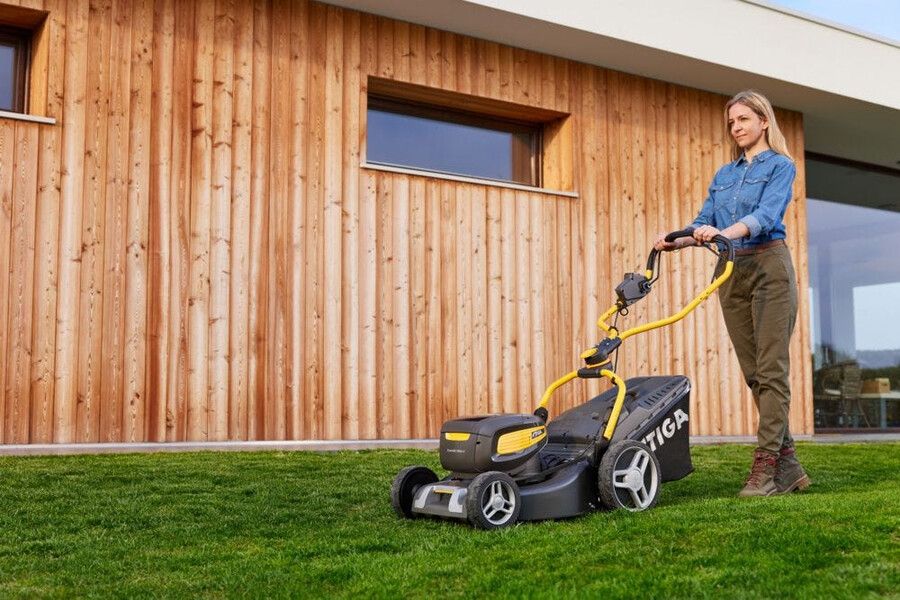 cordless lawn mower - combi 748e v kit