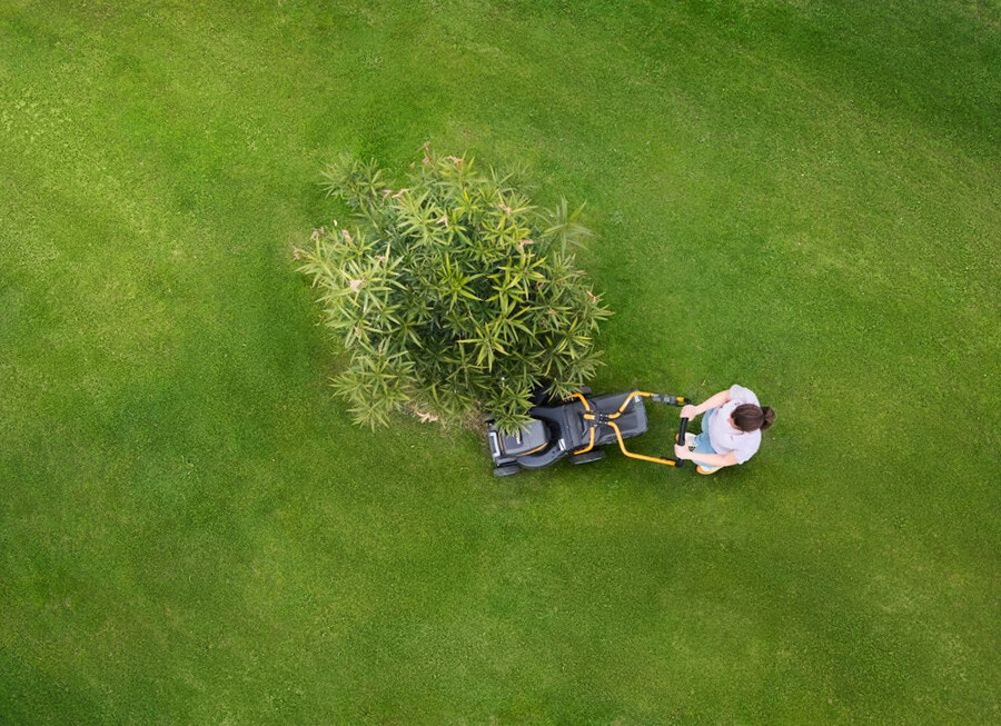 cordless lawn mower - combi 748e v kit