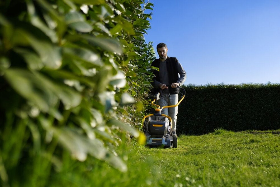 cordless lawn mower - combi 753e v kit