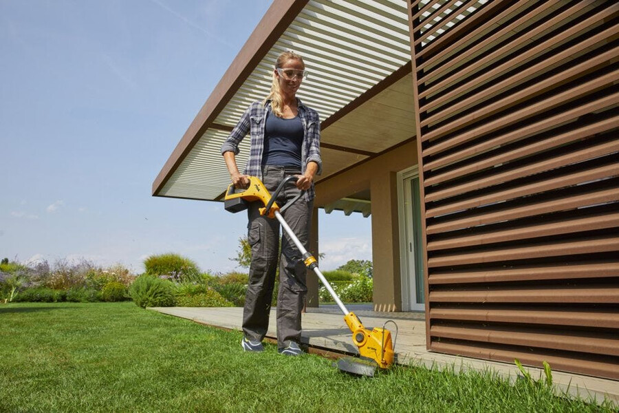 cordless lawn trimmer - gt 100e kit