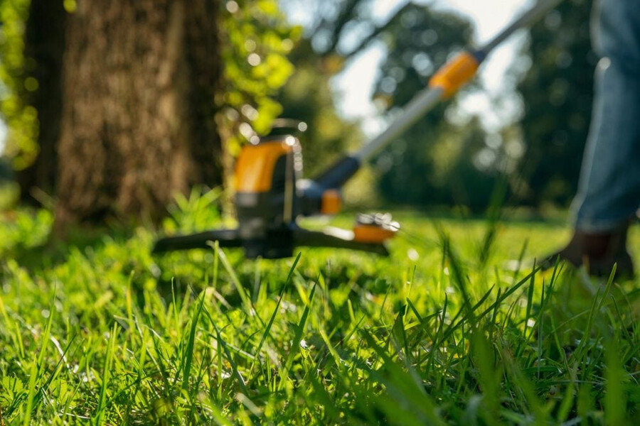 cordless lawn trimmer - gt 500e kit