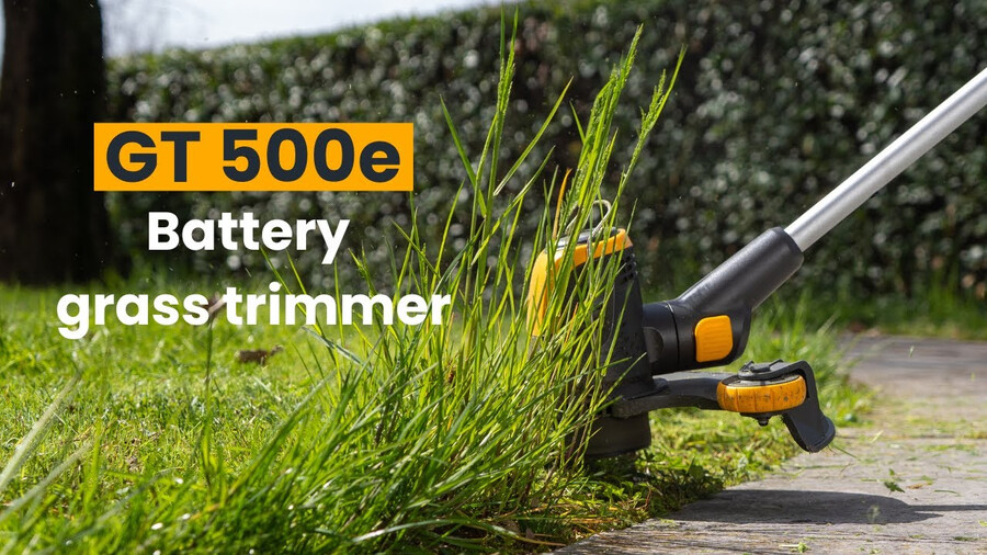 cordless lawn trimmer - gt 500e kit