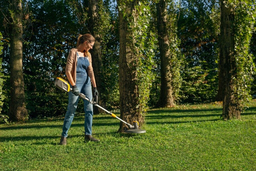 cordless lawn trimmer - gt 500e kit