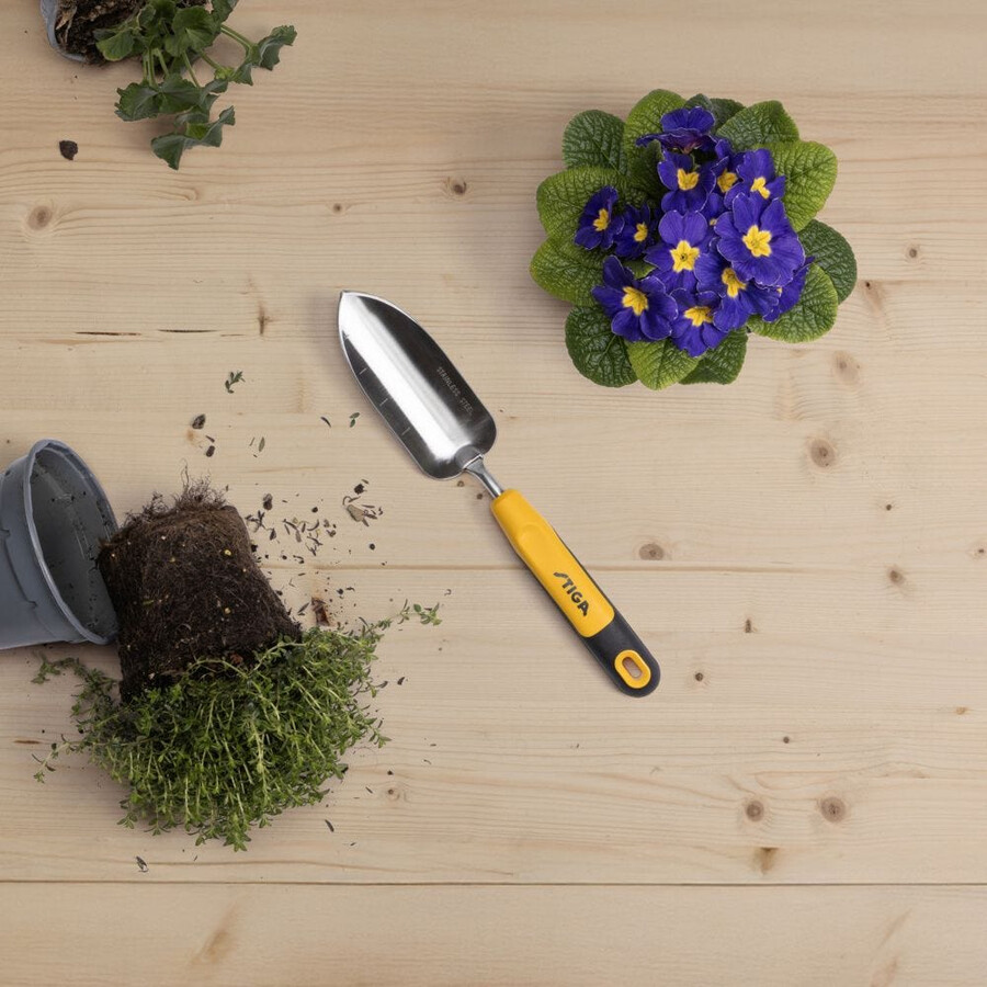garden hand tool - transplanter trowel