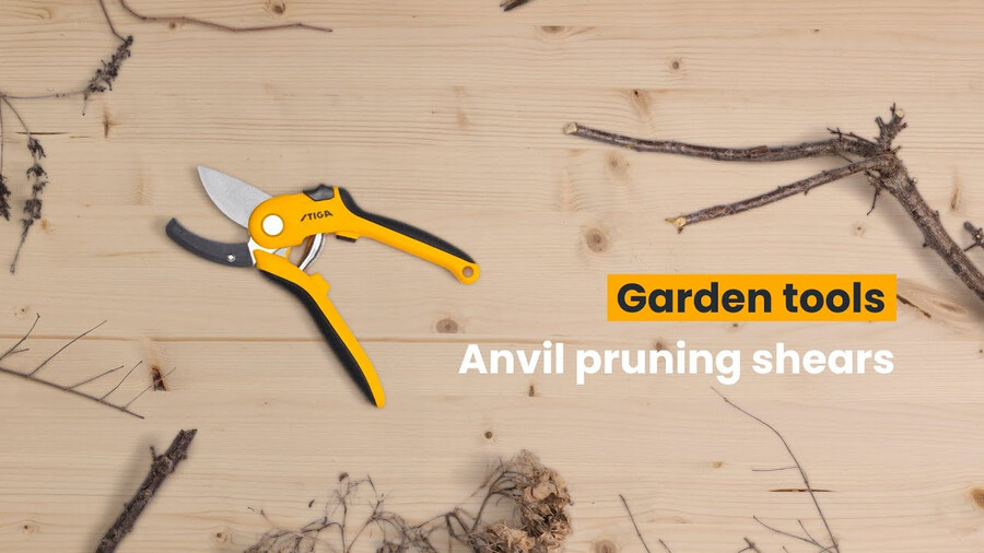 manual pruning shear and saw - anvil pruning shears