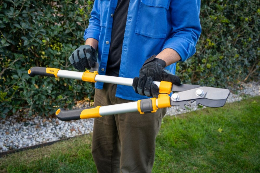 manual pruning shear and saw - telescopic bypass lopper