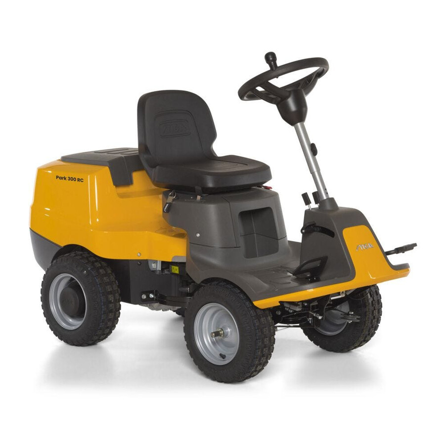 petrol front mower - park 300 rc