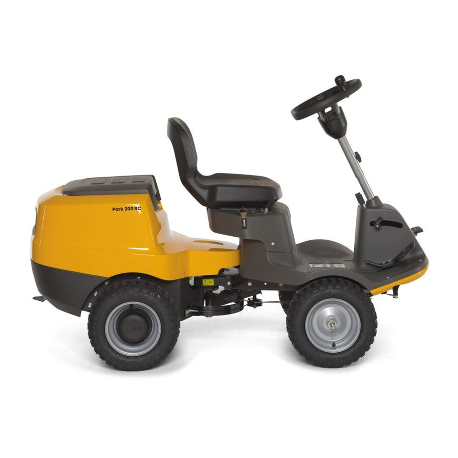 petrol front mower - park 300 rc
