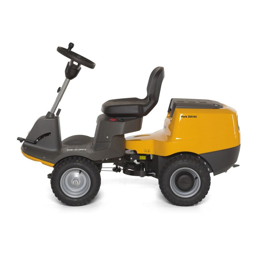 petrol front mower - park 300 rc