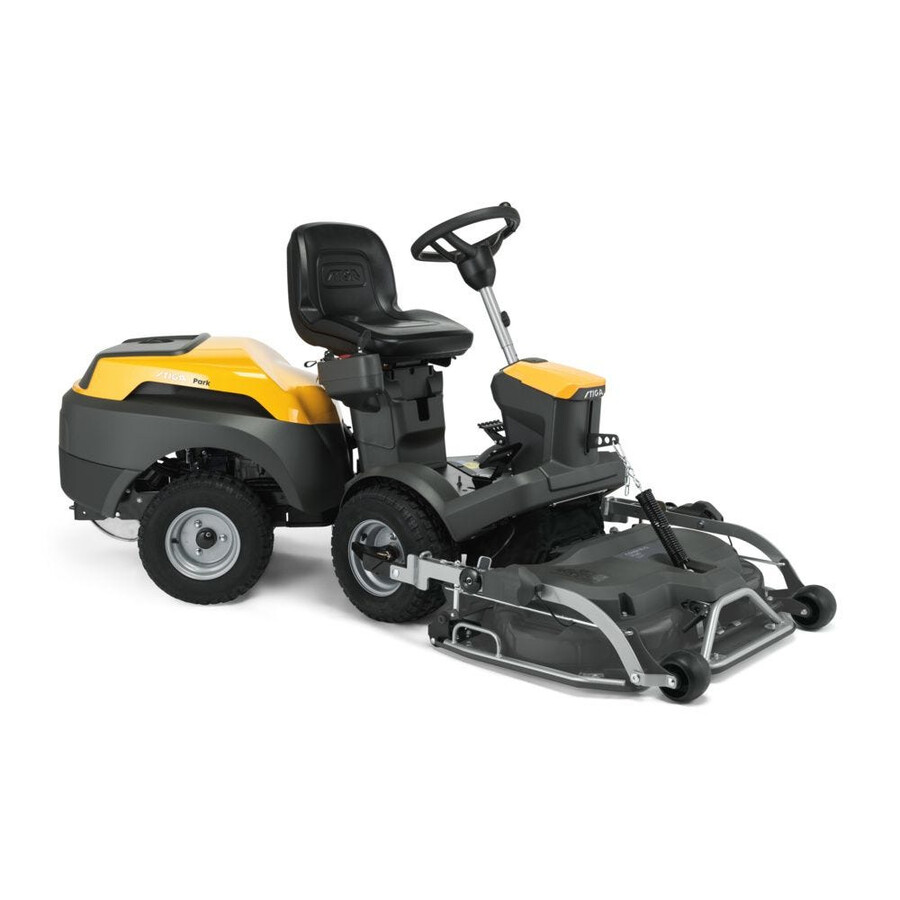 petrol front mower - park 500