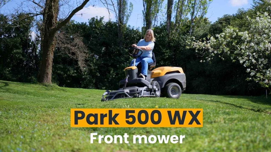 petrol front mower - park 500 wx