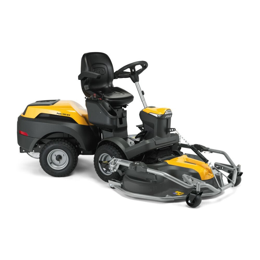 petrol front mower - park 700 wx