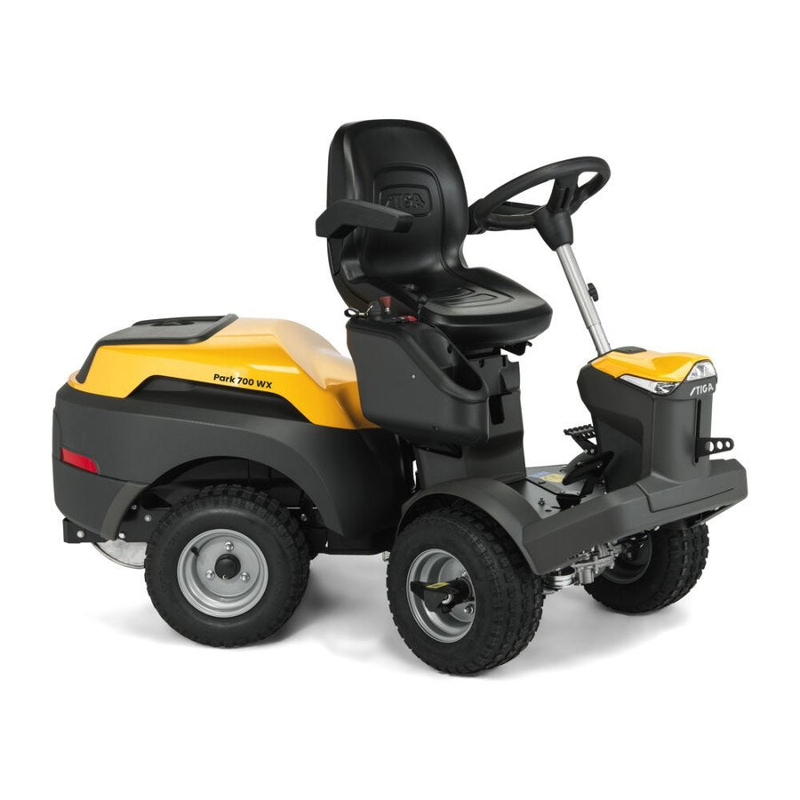 petrol front mower - park 700 wx