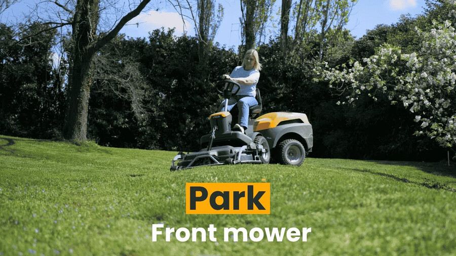 petrol front mower - park 700 wx